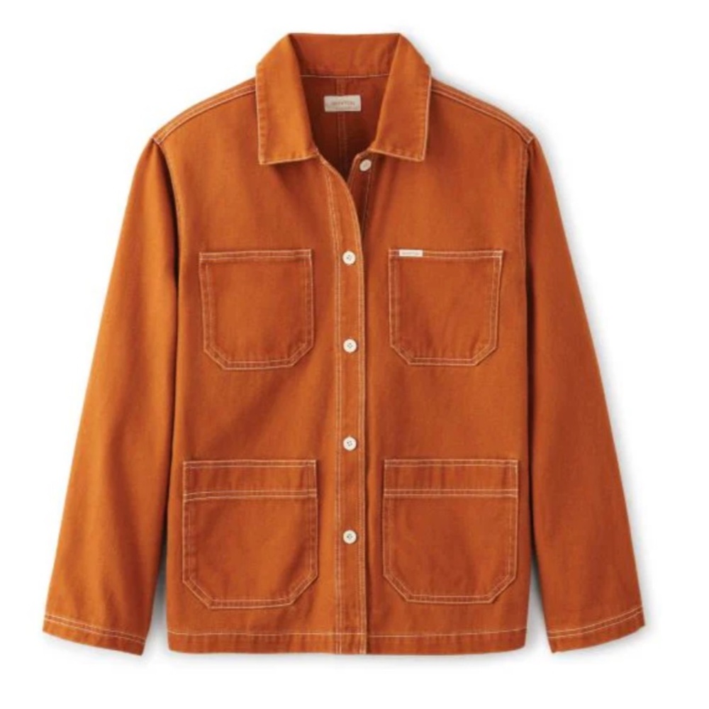 Brixton “Philly” Chore Jacket in Amber
